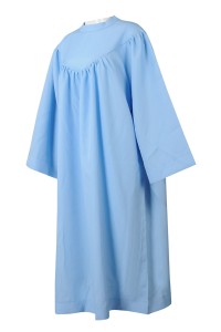 CHR019 訂製藍色聖詩袍 設計長款聖詩袍 聖詩袍專門店 澳門